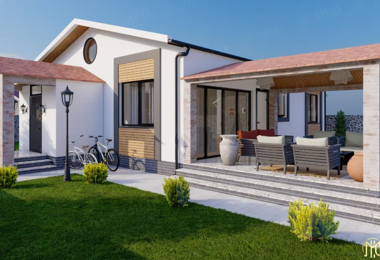 menderes villa 3d görselleştirme projesi