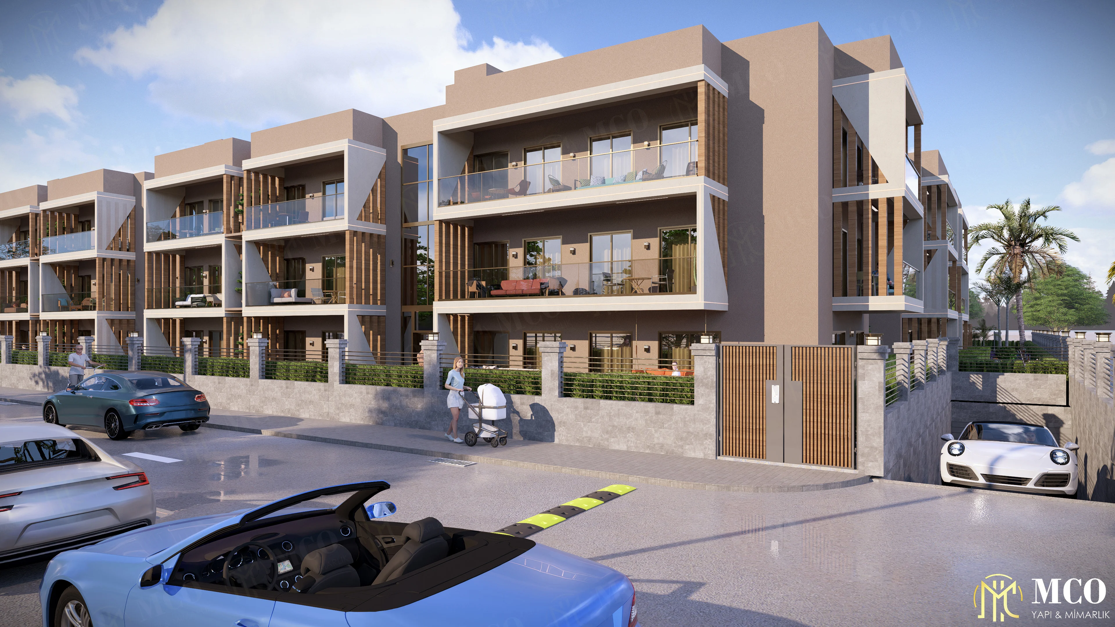 Ödemiş mimarlık ofisi projelerimiz kapsamında MCO Yapı imzasıyla hazırlanan müstakil villa ve yapı ruhsatı dış cephe projesi